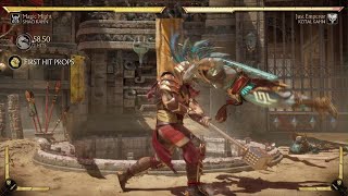 Shao kahn vs Kotal kahn mortal kombat 11 ps5 [upl. by Sasnak62]