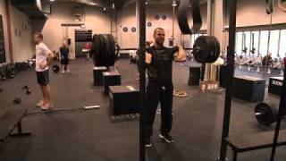 CrossFit  Mikko Salo Does Push Press WOD at Reebok CrossFit One [upl. by Patt]