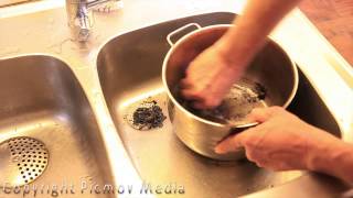 DIY Easiest and Fastest Way to Clean a Burnt Pan [upl. by Clapp]