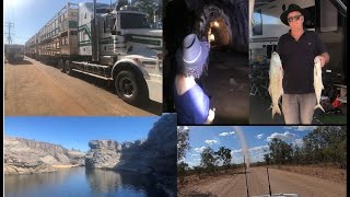 The Savannah Way to Karumba Road Trains Lava Tubes Gorges amp a Dust Devil [upl. by Kela855]