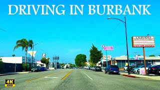 Driving in Burbank California USA  4K UHD  Drive through Burbank amp Visit Walmart Supercenter [upl. by Geer]