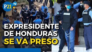 HONDURAS Así fue el arresto del expresidente Juan Orlando Hernández tras pedido de extradición [upl. by Redyr795]