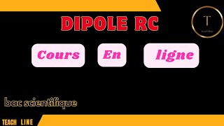 Extrait live cours Dipôle RC [upl. by Llerrut]