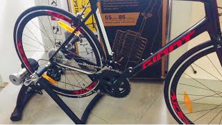 WORLD BIKE THAILAND  GIANT LIV  TRAINER อุปกรณ์ซ้อมปั่นจักรยานในบ้าน กระเป๋าแพ็คจักรยานใส่ทั้งคัน [upl. by Tallou742]