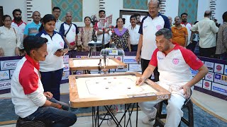 MCA Live Carrom  SF1  Zaheer Pasha Karnataka vs Yogesh Dhongade Maha [upl. by Nosyk]