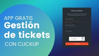 🎫 Gestión de tickets  Crea tu app gratis desde cero para gestionar incidencias [upl. by Pega]