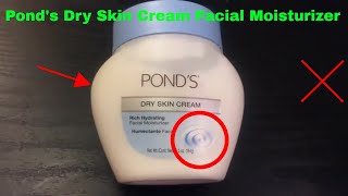 ✅ How To Use Ponds Dry Skin Cream Facial Moisturizer Review [upl. by Emiolhs288]