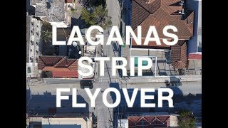 Zakynthos  Laganas Strip flyover  18 March 2018  The calm before the storm [upl. by Benedict]