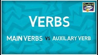 Learn all about Verbs  Main Verbs  Auxilary Verbs [upl. by Dorrehs399]