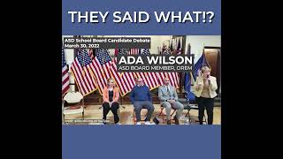 They Said What Ada Wilson ASD Board Member  Subsidizing Orem [upl. by Esilegna38]