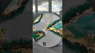 Horloge Murale en resine epoxy [upl. by Nies403]