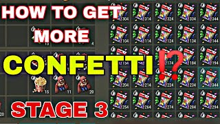 HOW TO GET MORE CONFETTI STAGE 3 FORLORN FAIR LDOE last day on earth [upl. by Lleksah769]