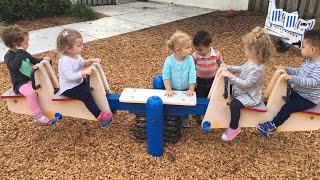 A GLIMPSE OF OUR CHILDREN AT WORK amp PLAY AT A Childrens Carousel [upl. by Rodrigo]