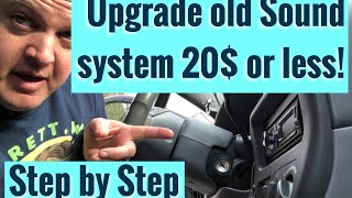 Bluetooth 2000 Dodge Caravan Stereo install in for less then 20 [upl. by Amias]