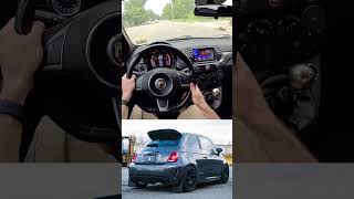 Fiat 500 Abarth POV Pull [upl. by Gairc]