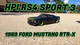 HPI Racing RS4 Sport 3 1969 Mustang RTRX RC Fun Haver [upl. by Osugi]