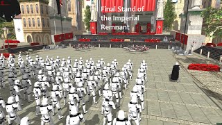 First Order Invasion of Naboo MOWAS2 Star Wars Mod [upl. by Putscher]