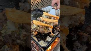 Steak Bite Tacos  Over The Fire Cooking by Derek Wolf [upl. by Okihcas296]