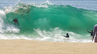 SHOREBREAK FUN AT THE WEDGE 2021 [upl. by Samantha]