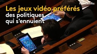 Les jeux vidéo préférés des politiques qui sennuient  franceinfo [upl. by Igiul]