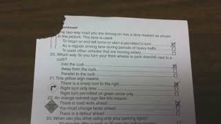 Dmv Written Test Help 2021 CA [upl. by Leirej]