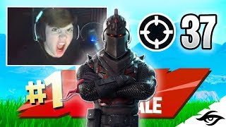 Mongraal  INSANE 37 KILL SOLO VS SQUADS WIN Fortnite New Personal Record [upl. by Yesnikcm]