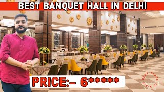 😍👉  Best Banquet Hall In Delhi  FULL TOUR  Andaaz Banquet In Kirti Nagar  banquet hall In Delhi [upl. by Eihctir]