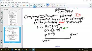 Chapter 5 Simple Interest vs Compound Interest [upl. by Gebelein]