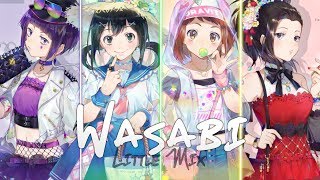 ❖ Nightcore ❖ ⟿ Wasabi Switching Vocals  Little Mix [upl. by Alius]