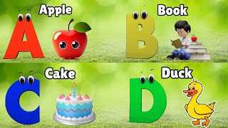 ABC Alphabet Song  Nursery Rhymes for Kids  Phonics for Kids  English Alphabet Letters [upl. by Skiba678]