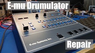 Emu Drumulator Repair  Button Replacement and Teardown [upl. by Munster]