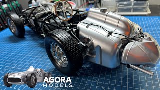 Build the 18 Scale Stirling Moss 1955 Mercedes W196R  Pack 9  Stages 6168 [upl. by Luzader]