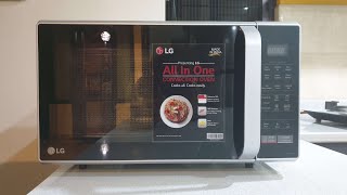 LG Microwave 28L  Convection  Grill  Unboxing and Demo 2024 [upl. by Deane]