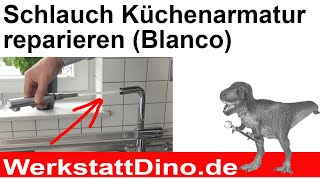 Schlauch Küchenarmatur ersetzen Blanco [upl. by Adnohsed]