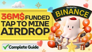 100 Legit Tap To Mine Airdrop  36M  Funded Airdrop Backed By Binance  Tabizoo Airdrop [upl. by Avitzur]