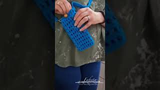 Porta celular tipo bandolera tejido en crochet con tutorial en mi canal FabytaTejidosCrochet [upl. by Ohs]