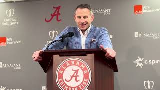 Alabama Basketball  Nate Oats recaps 8879 win over Arkansas State [upl. by Nerha]