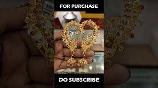 Exclusive Gold Earrings Collection [upl. by Desimone364]