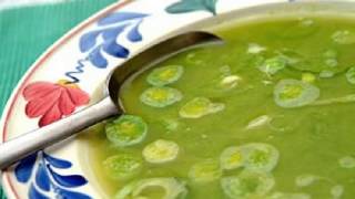 Recetas comida vegetariana Sopa fácil de arvejas [upl. by Inkster]