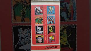 Marvel Value Stamp Calendar featuring Stamps 8996 for August 3rd [upl. by Kazim991]