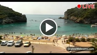 Live Webcam from Corfu  Greece [upl. by Haikan163]