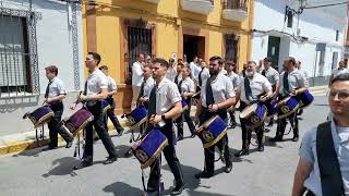 Sobre los pies te lleva Sevilla  Santa Cruz de la Calle la Fuente de Rociana del Condado 2024 [upl. by Kcinomod]