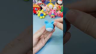 keyring making ideas with clay viral shortvideo ideas [upl. by Karlis]