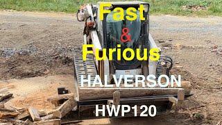 Halverson HWP120 with a 6way splitter 492 [upl. by Shanney]