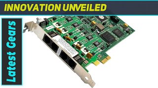 Dialogic Analog D4PCIUFEQ PCIe Card The Ultimate Desktop Communication Solution [upl. by Dihgirb]