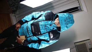 Supreme The North Face Steep Tech Apogee Jacket Teal Review [upl. by Rann513]