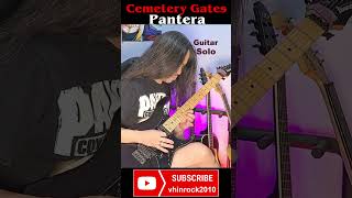 quotCemetery Gatesquot guitar solo cover [upl. by Iralav]