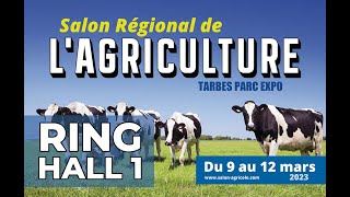 Ring Hall 1  SALON RÉGIONAL DE LAGRICULTURE DE TARBES 2023 [upl. by Alyk]