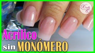 😱 NO más OLORES Uñas Acrílicas SIN MONOMERO 💜 con y sin LÁMPARA Te encantarán 💅 DIPPING NAILS [upl. by Schecter]