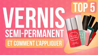 TOP5  MEILLEUR VERNIS SEMIPERMANENT [upl. by Aphrodite706]